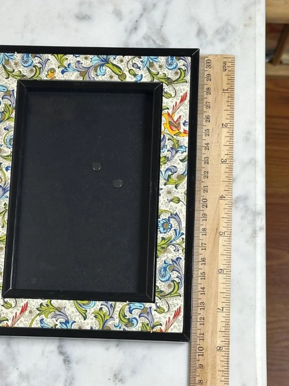 Vintage Colorful Bird Butterfly Picture Frame 6x4 | Botanical  Tabletop Photo
